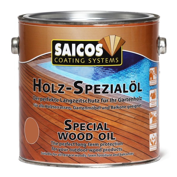 SAICOS Holz-Spezialöl Bangkirai-Öl transparent