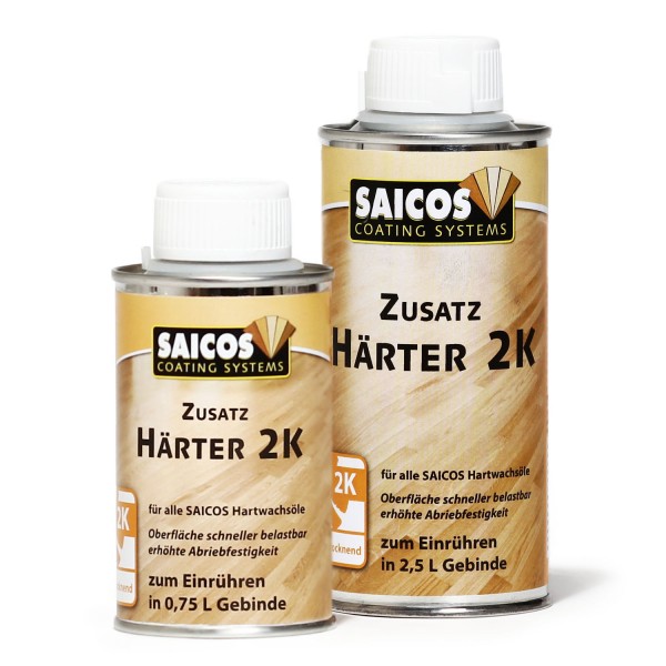 SAICOS Premium Zusatz Härter 2K Farblos für Premium Hartwachsöl