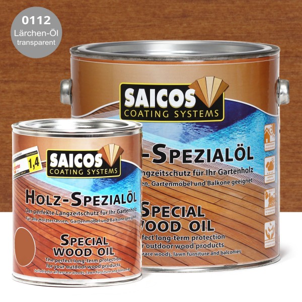 SAICOS Holz-Spezialöl Lärchen-Öl transparent